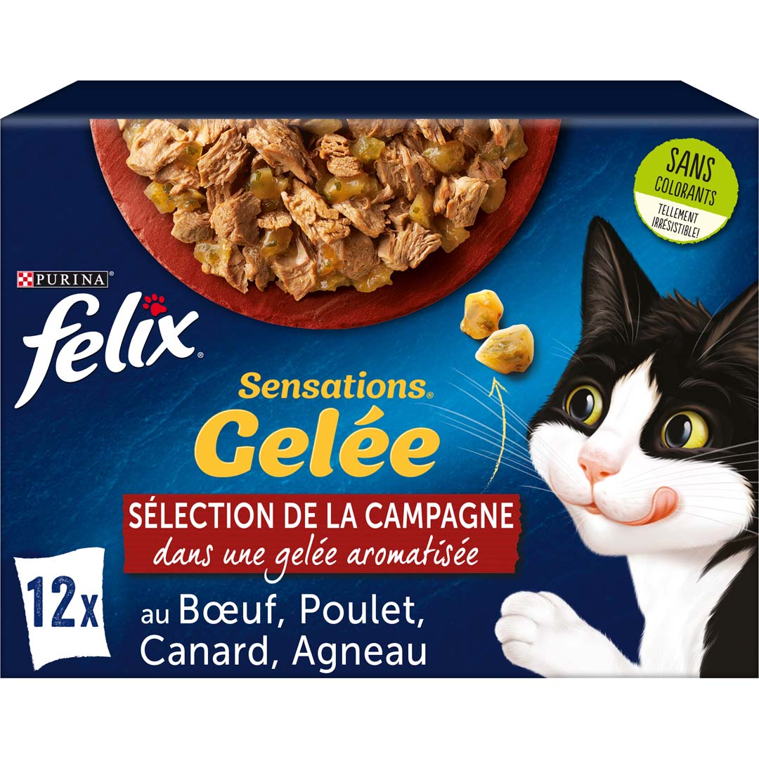 Félix - Sensations en gelée sélection de la campagne - Supermarchés Match
