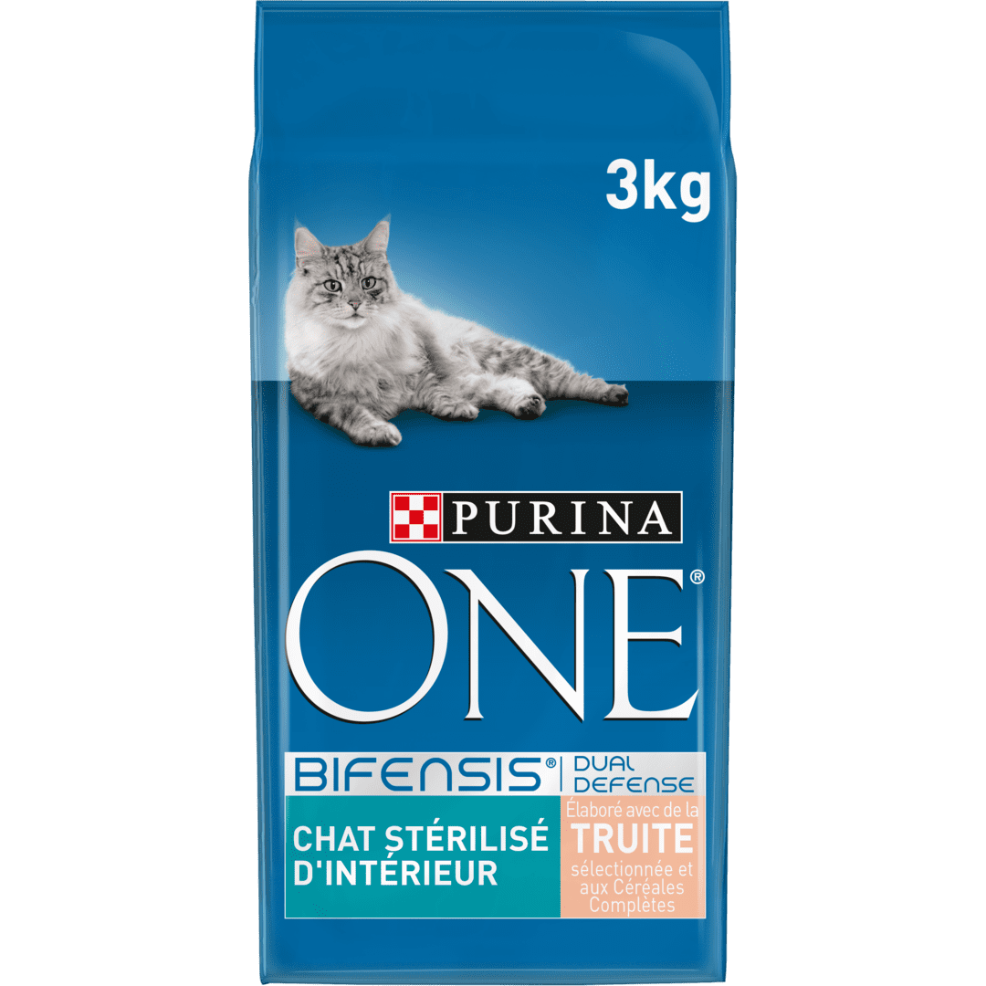 purina one chat sterilisé croquette