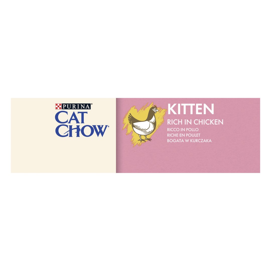 PURINA CAT CHOW Kitten au Poulet - Croquettes pour chaton