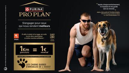 PRO PLAN® France lance sa première course solidaire en faveur des chiens guides !