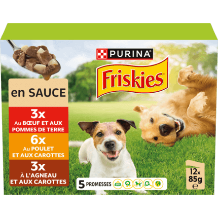 Friskies® - « Sachets Fraîcheur en Sauce pour chien adulte », « Fresh Sauce Bags »