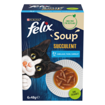 Félix - Repas pour chat Tendres effilés au poisson en gelée 4 Variétés -  Supermarchés Match