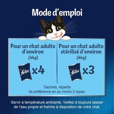 Sachets pour chat - Tendres Effilés Délicieux Duos - Campagne