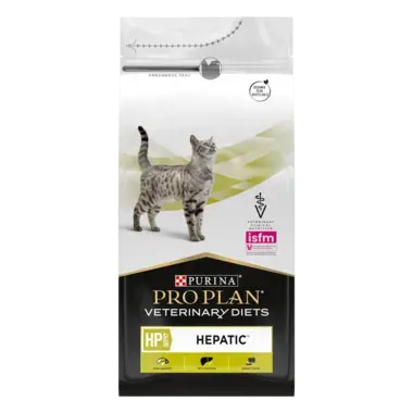 Purina Pro Plan Veterinary Diets Feline HP St/ Ox Hepatic - Croquettes pour Chat atteint d'une Maladie Hépatique