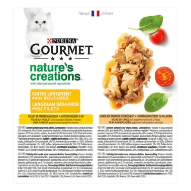 GOURMET® Nature's Creations Coffret De Volaille - Boites pour chat