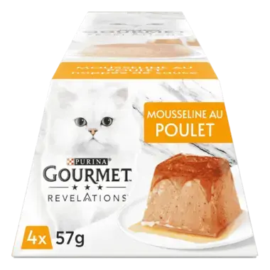 GOURMET® REVELATIONS au Poulet - Les Mousselines nappées de Sauce 