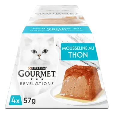 GOURMET® REVELATIONS au Thon - Les Mousselines nappées de Sauce