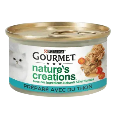 GOURMET® Nature's Creations au Thon - Boîtes pour chat