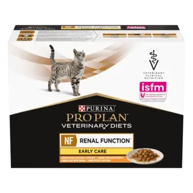 Purina® Pro Plan® Veterinary Diets Feline NF Renal Function Early Care - Sachets pour Chat souffrant d'Insuffisance Rénale en