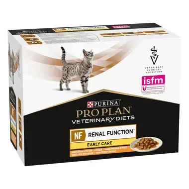 Purina® Pro Plan® Veterinary Diets Feline NF Renal Function Early Care - Sachets pour Chat souffrant d'Insuffisance Rénale en