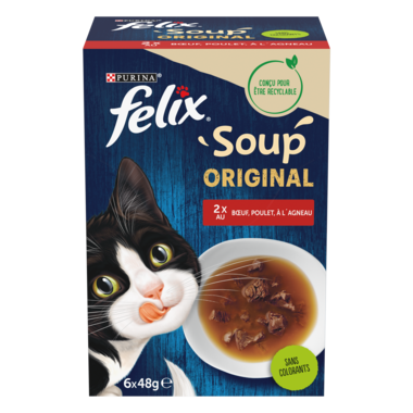 MHI FELIX Soup pour chat Sélection de la Campagne