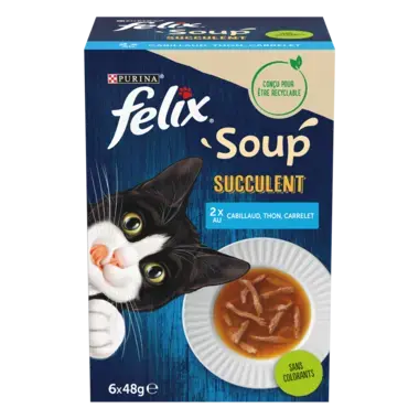 FELIX® Soup Succulent sélection de Poissons 