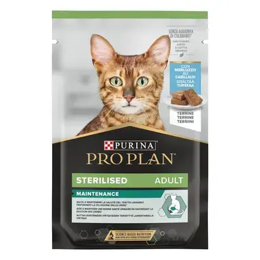 PURINA PRO PLAN NUTRISAVOUR STERILISED MOUSSE - AU CABILLAUD