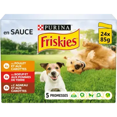 Friskies® - « Sachets Fraîcheur en Sauce pour chien adulte », « Fresh Sauce Bags »