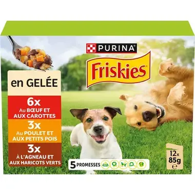 Friskies® - « Sachets Fraîcheur en Gelée pour chien adulte », « Fresh Jelly Bags »